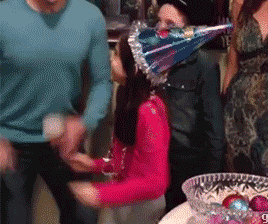 intense celebration gif